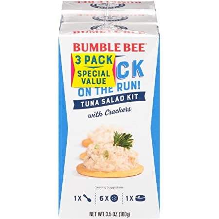 BUMBLE BEE 吞拿鱼罐头+饼干零食套装 3盒特惠装