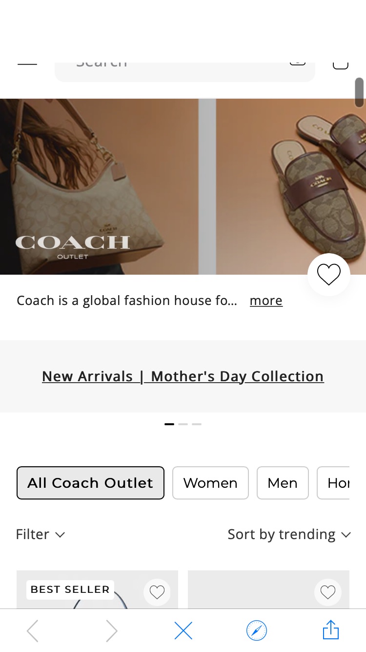 Coach Outlet | Shop Premium Outlets 上新 母亲节系列