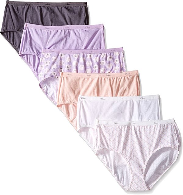 Women’s Cotton Brief Panties Multi-Packs