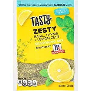 Tasty Seasoning Mix, Zesty, 1 Ounce