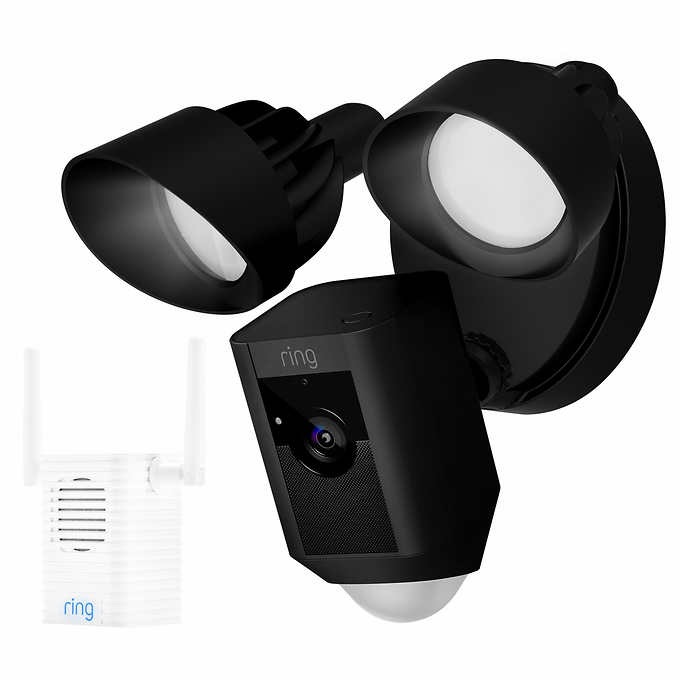 Ring Floodlight Camera with Chime Pro 摄像头| Costco