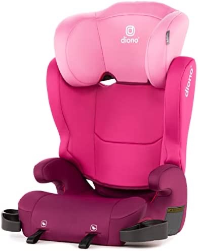 Amazon.com : Diono Cambria 2 XL 2022, Dual Latch Connectors, 2-in-1 Belt Positioning Booster Seat, High-Back to Backless Booster with Space and Room to Grow, 8 Years 1 Booster Seat, Pink : Baby