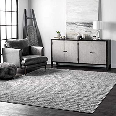 Ripple Contemporary Sherill Accent Rug, 2' x 3', Grey