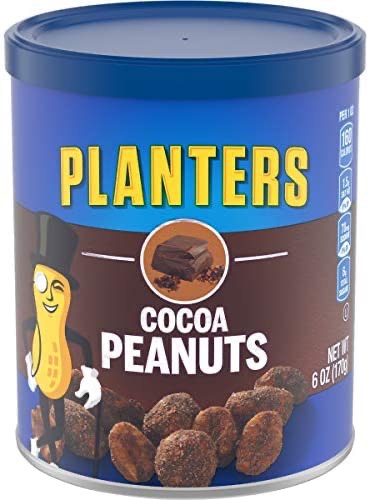 Amazon.com : Planters Cocoa Peanuts (8 ct Pack, 6 oz Canisters) : Everything Else