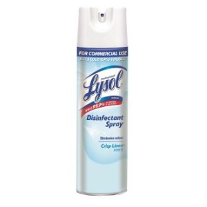 Lysol Professional Disinfectant Spray, Crisp Linen Scent, 19 Oz Bottle