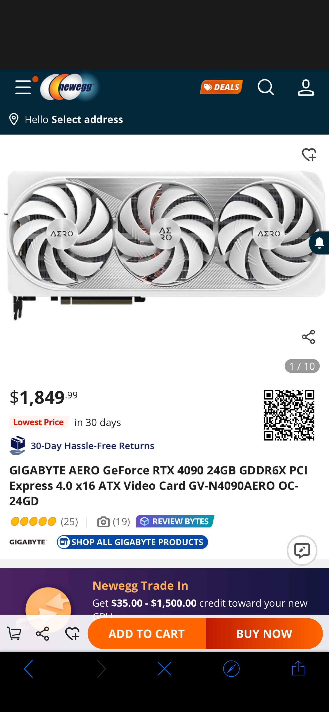 GIGABYTE AERO GeForce RTX 4090 Video Card GV-N4090AERO OC-24GD - Newegg.com
