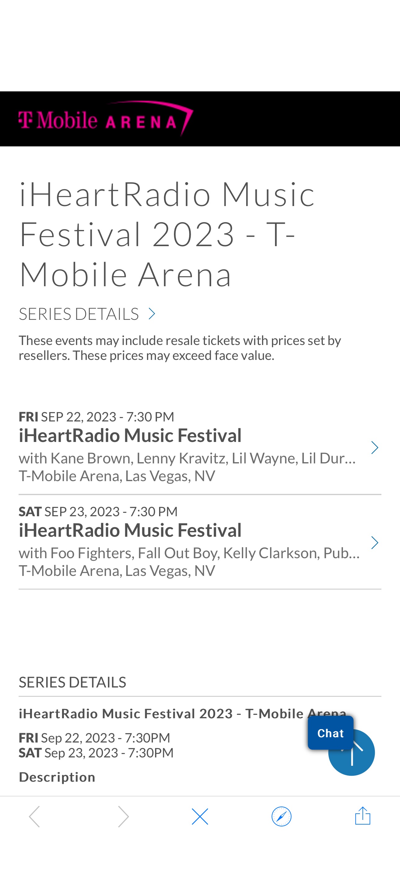 iHeartRadio Music Festival 2023 - T-Mobile Arena tickets