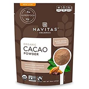 $9.62 Navitas Organics Cacao Powder,可可粉