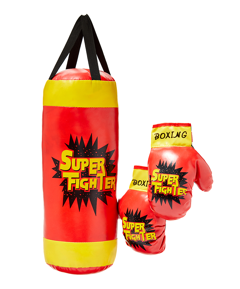 超级战斗机拳击儿童玩具拳击游戏套装