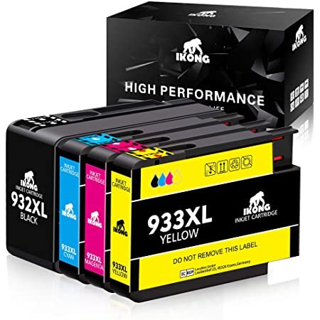 IKONG Ink Cartridge Replacement for HP 932XL/933XL