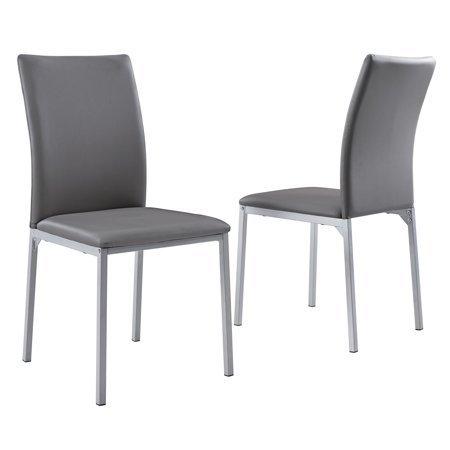 Mainstays 灰色餐椅2件套