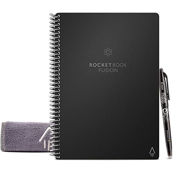 Rocketbook 可擦写重复利用笔记本 黑色