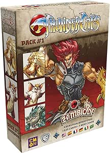 Amazon.com: Zombicide Thundercats Character Pack #1 - New Heroes for Black Plague! Cooperative Strategy Board Game, Ages 14+, 1-6 Players, 60 Minute Playtime, Made by CMON : Toys &amp; Games