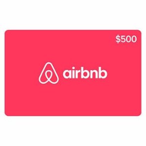Airbnb - $500 E-Gift Card