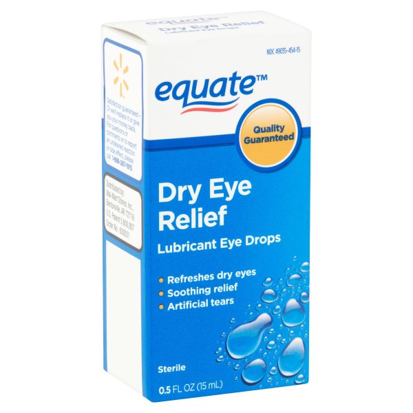 Equate Dry Eye Relief Lubricant Eye Drops
