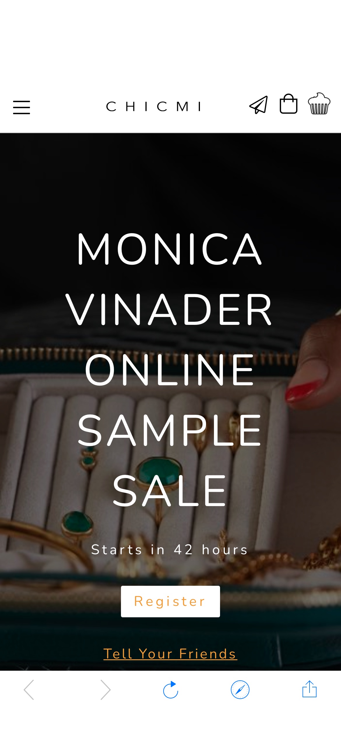 Monica Vinader Online Sample Sale 低至3折