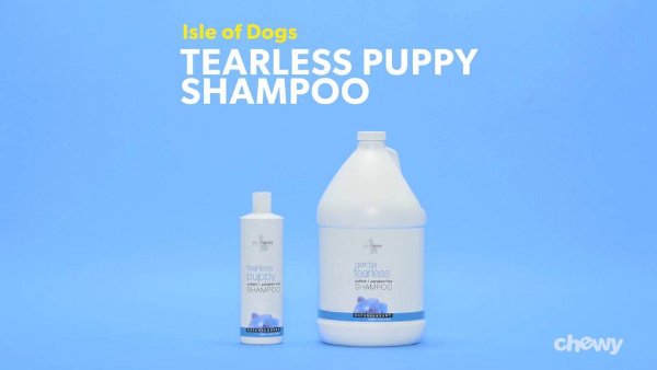 Isle of Dogs Tearless Puppy Shampoo, 16-oz bottle - Chewy.com