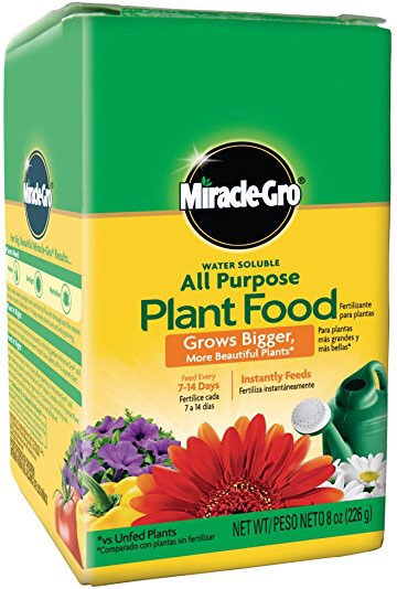 Miracle-Gro Water Soluble All Purpose Plant Food  花肥