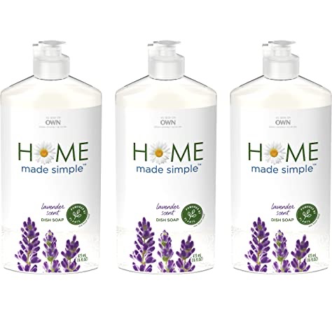 Amazon.com: Home Made Simple All Purpose Cleaner Natural Household Surface Cleaning Spray, Lavender Scent, 54 Fluid Ounce: Health & Personal Care全天然多功能清洁喷雾