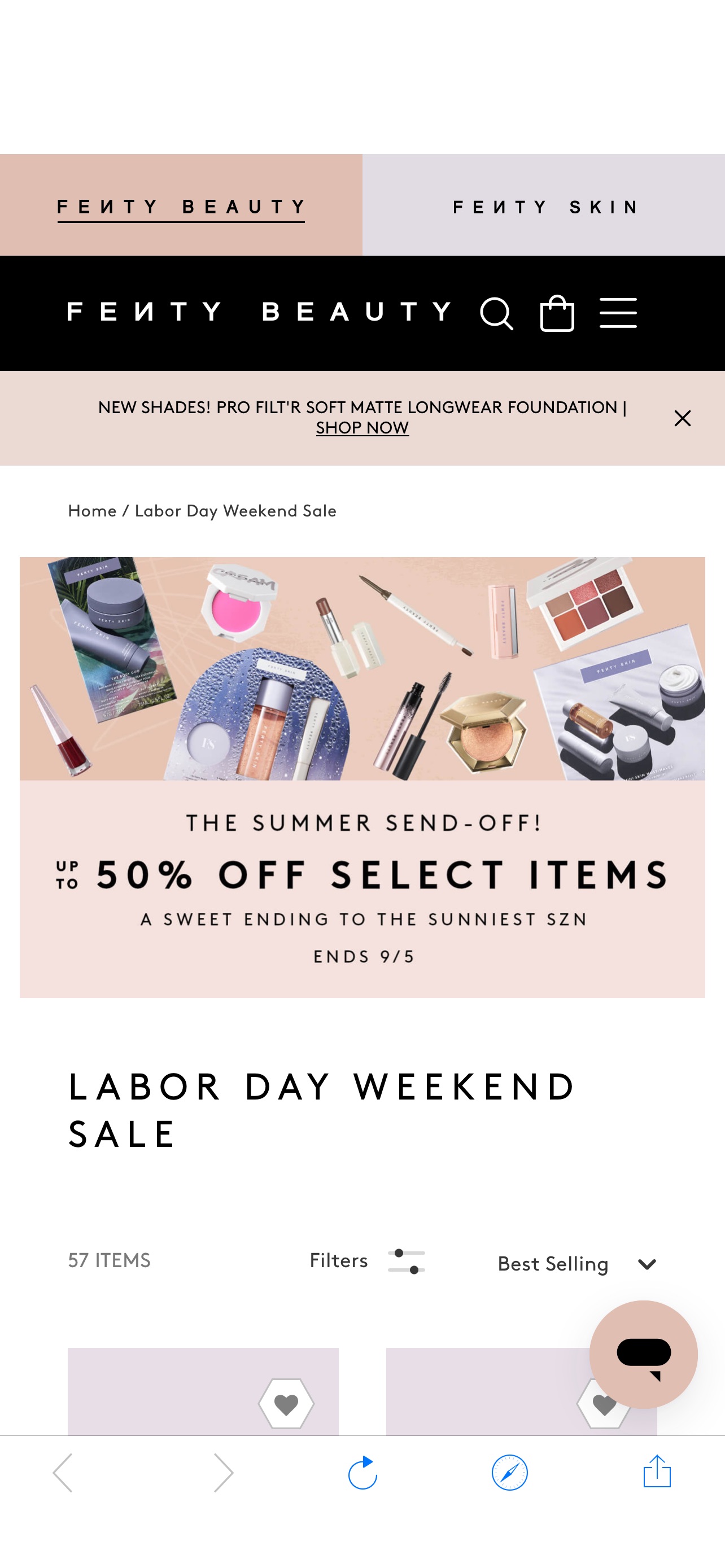 Labor Day Weekend Sale | Fenty Beauty – Fenty Beauty + Fenty Skin