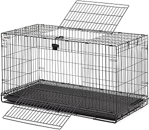 Amazon.com: MidWest Homes for Pets Wabbitat Folding Rabbit Cage : Everything Else