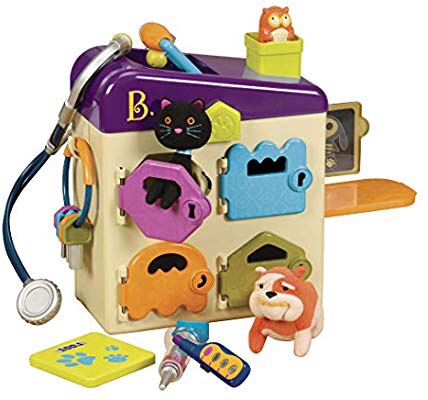 Amazon.com: B. toys by Battat - 宠物医院套装