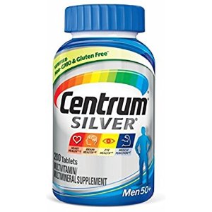 Centrum Silver Men Multivitamin / Multimineral Supplement Tablet, Vitamin D3 (200 Count)