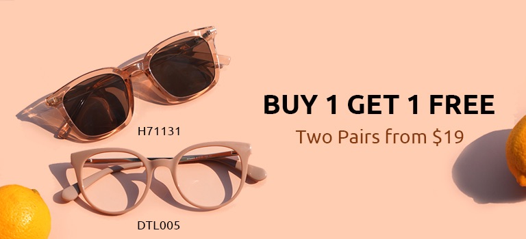 Firmoo眼镜，第二幅免费Buy one Get one Free - Prescription Eyeglasses Sunglasses For Women Men | Firmoo.com