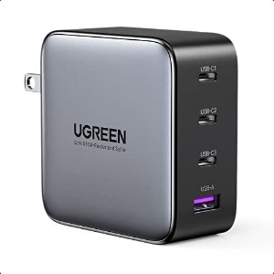 折扣升级：UGREEN Nexode 100W PD USB C 氮化镓充电头