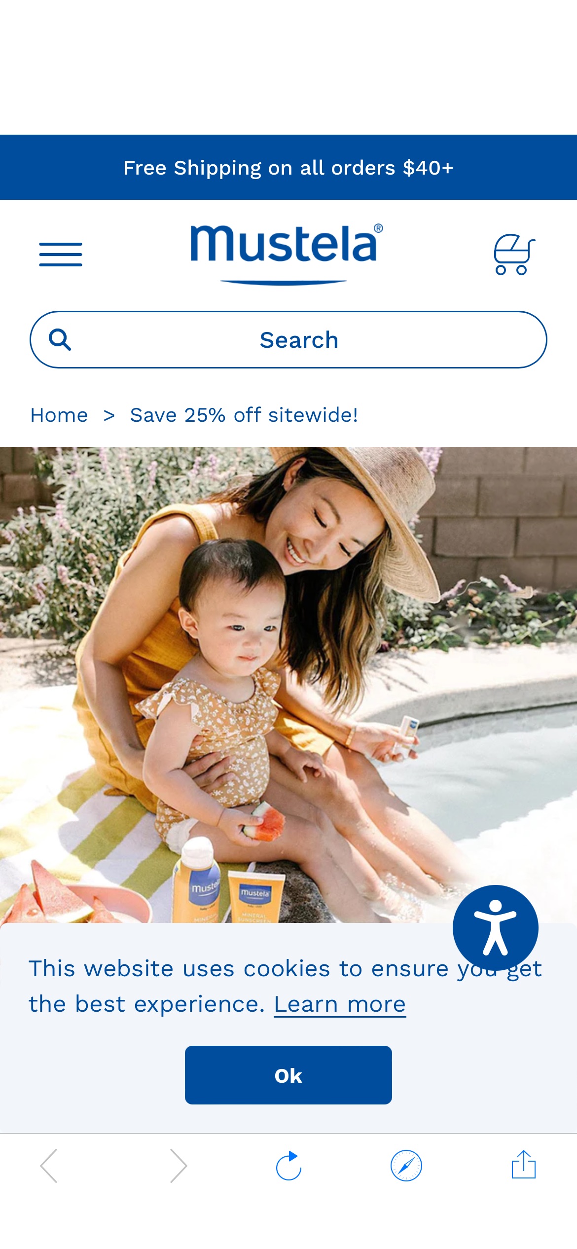 25% Off Sitewide Sale | Mustela USA妙思洁