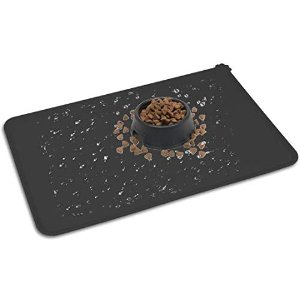 $6.99 HOOSUN Pet Food Mat宠物喂养垫