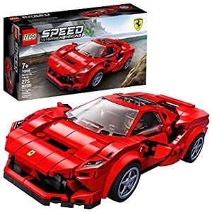 $11.99 Amazon.com: LEGO Speed Champions 76895 Ferrari F8 Tributo Toy Cars for Kids, Building Kit Featuring Minifigure, New 2020 (275 Pieces): Toys & Games 乐高