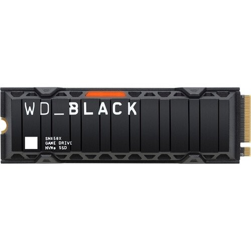 BLACK SN850X 1TB PCIe 4.0 SSD with Heatsink
