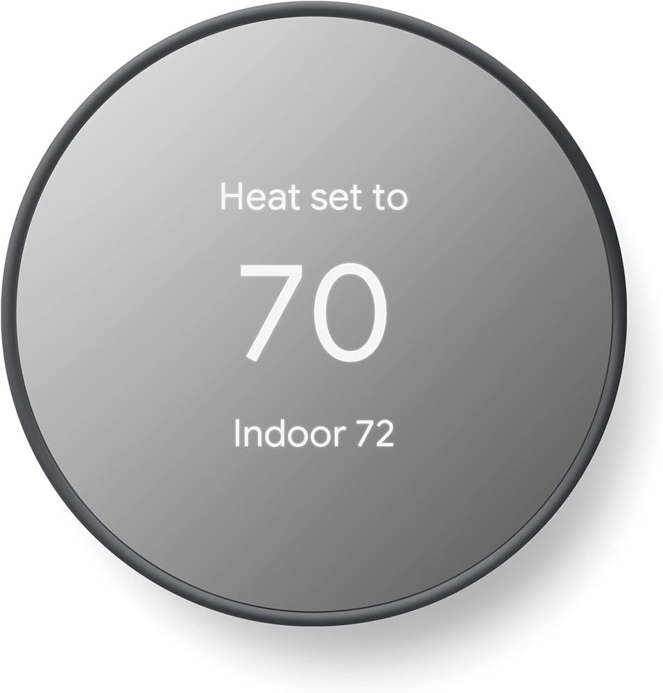 Amazon.com Google Nest 恒温器 - 家用智能恒温器 - 可编程 Wifi 恒温器