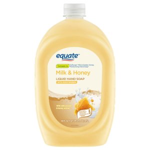 白菜价：Equate 抗菌洗手液大瓶补充装 50oz 蜂蜜牛奶香味