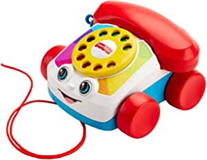 Fisher-Price 小朋友可移動的電話玩具 Chatter Telephone