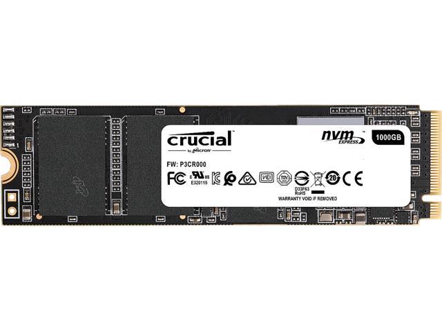 固态硬盘Crucial P1 1TB 3D NAND