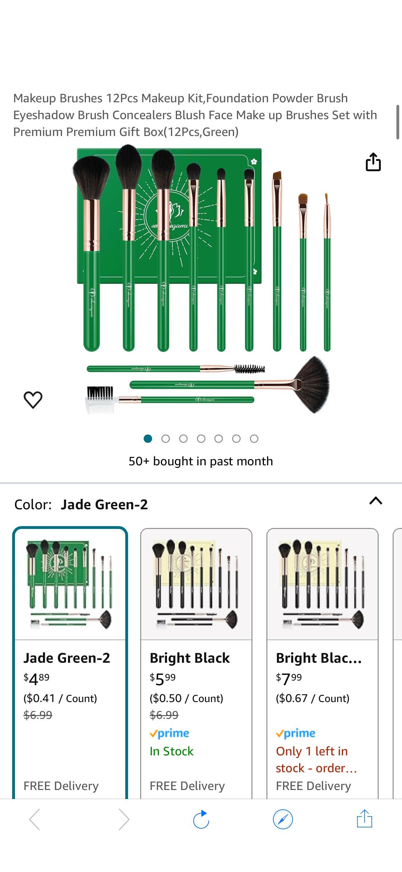 Amazon.com: Makeup Brushes 12Pcs Makeup Kit,Foundation Powder Brush Eyeshadow Brush Concealers Blush Face Make up Brushes Se
Code: 50JUYNWB