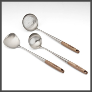 Cuisinart 3pc Wok Tool Set with Acacia Handles | eBay