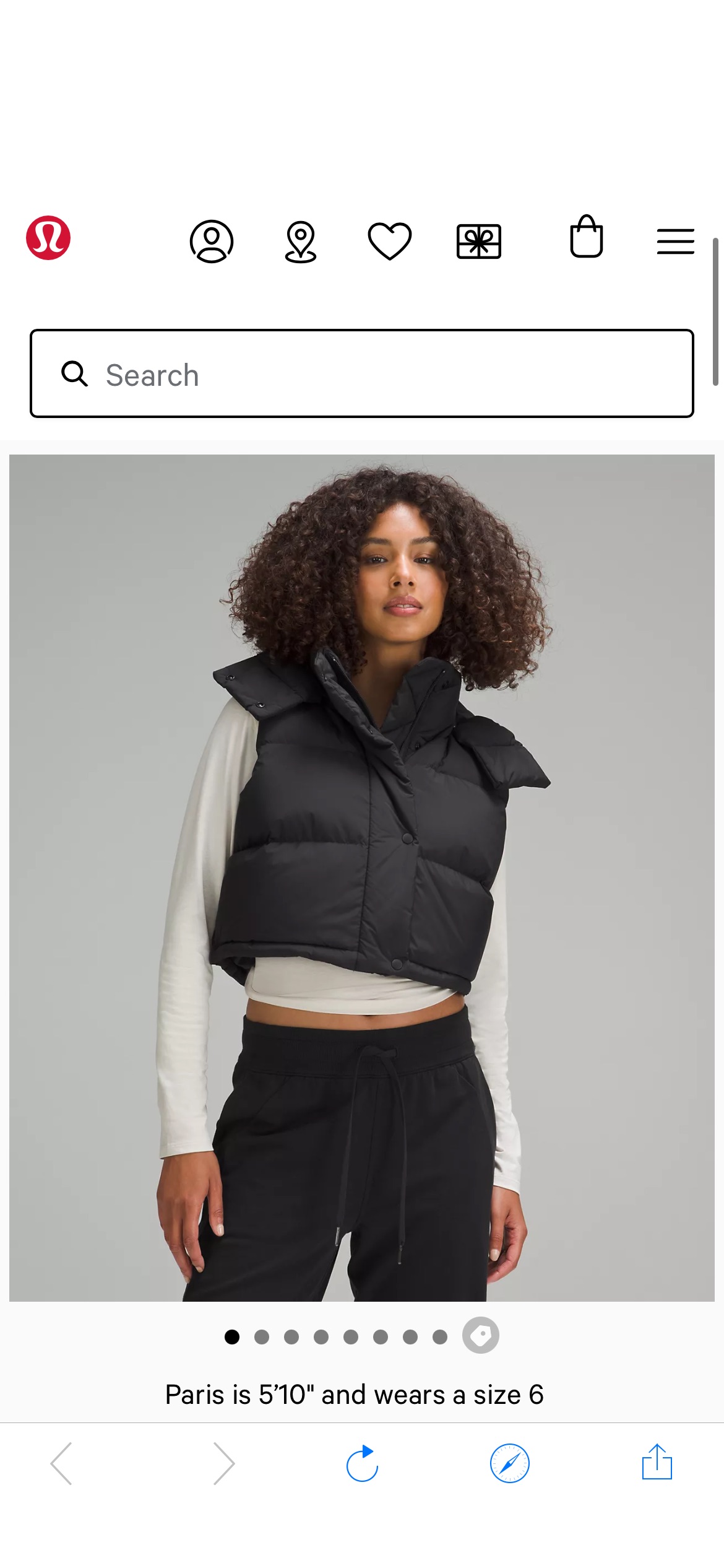 Wunder Puff Super-Cropped Vest | Women's Coats & Jackets | lululemon