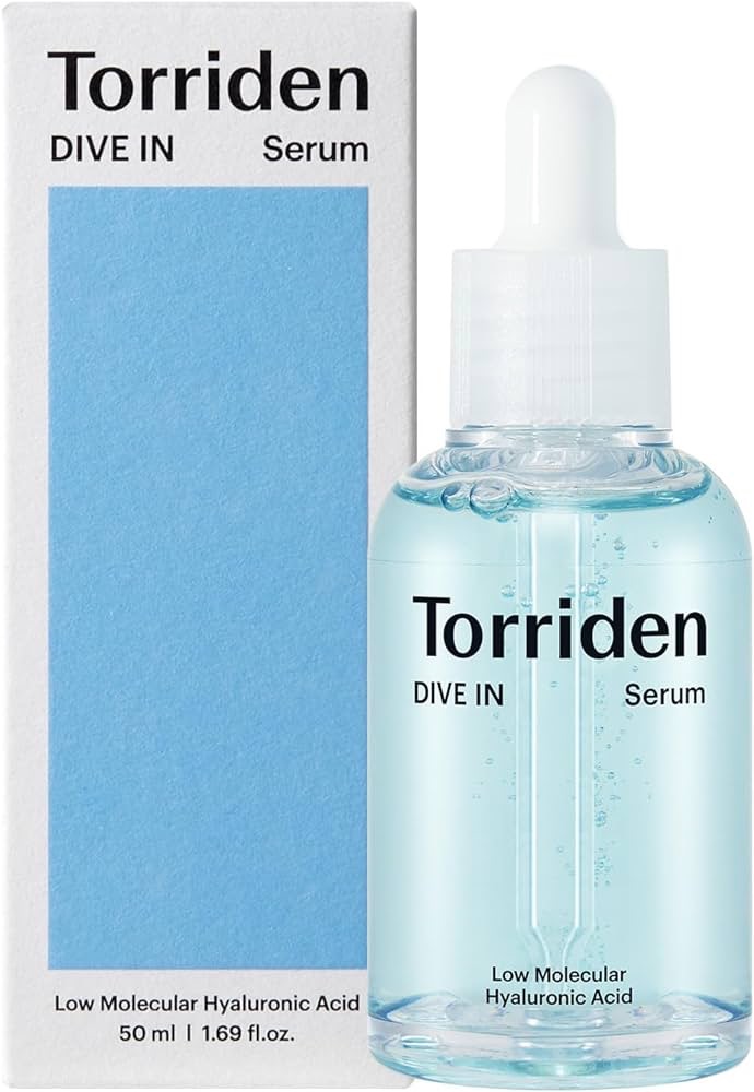 Amazon.com: Torriden DIVE-IN Low-Molecular Hyaluronic Acid Serum, 1.69 fl oz | Fragrance-free Face Serum for Dry, Dehydrated, Oily Skin | Vegan, Clean, Cruelty-Free Korean Skin Care : Beauty & Persona