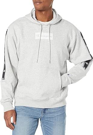 Men's Widweight Hoodie With Taping