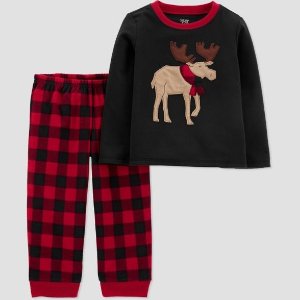 $6.99 Target Just One You® Made By Carter s 圣诞摇粒绒睡衣套装