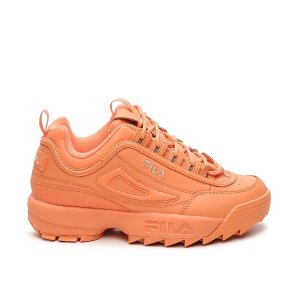 $49.98 Fila Disruptor II Sneaker -
老爹鞋—橙色