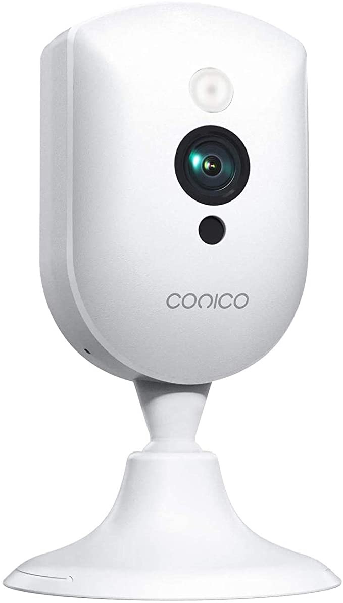 1080P摄像头WiFi Pet Camera Cloud Service Compatible with Alexa, 2.4G WiFi : Camera & Photo