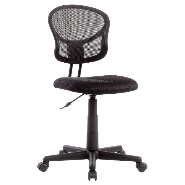 7折优惠。办公室动椅子Mesh Office Chair Black - Room Essentials™