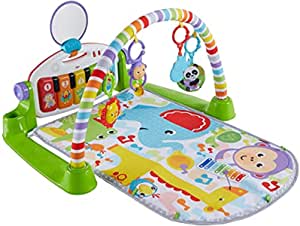 Fisher-Price 遊戲墊 安全軟墊 Deluxe Kick Play Piano Gym