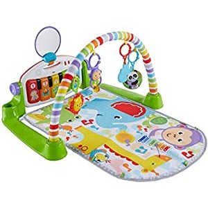 $39.88 Fisher-Price 遊戲墊 安全軟墊 Deluxe Kick Play Piano Gym