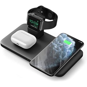 Seneo 3合1无线充电器 iPhone, AirPods, Apple Watch 一次搞定