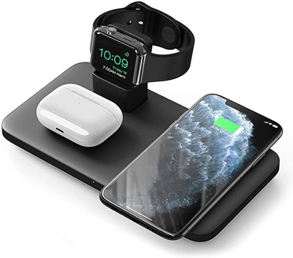 Seneo 3合1无线充电器 iPhone, AirPods, Apple Watch 一次搞定